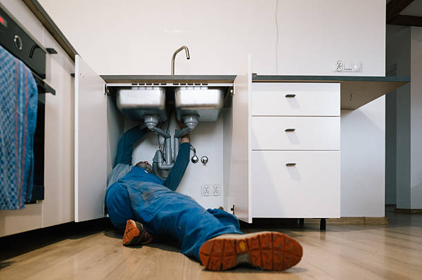 Professional Leak Detection technician working in Hubbardston, MI